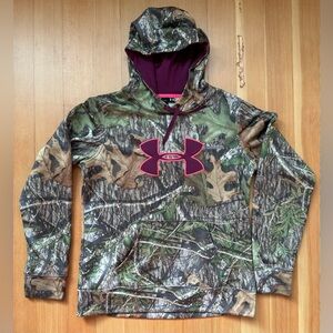 Under Armour Camo Hoodie Women’s Medium Mosey Oak Obsession